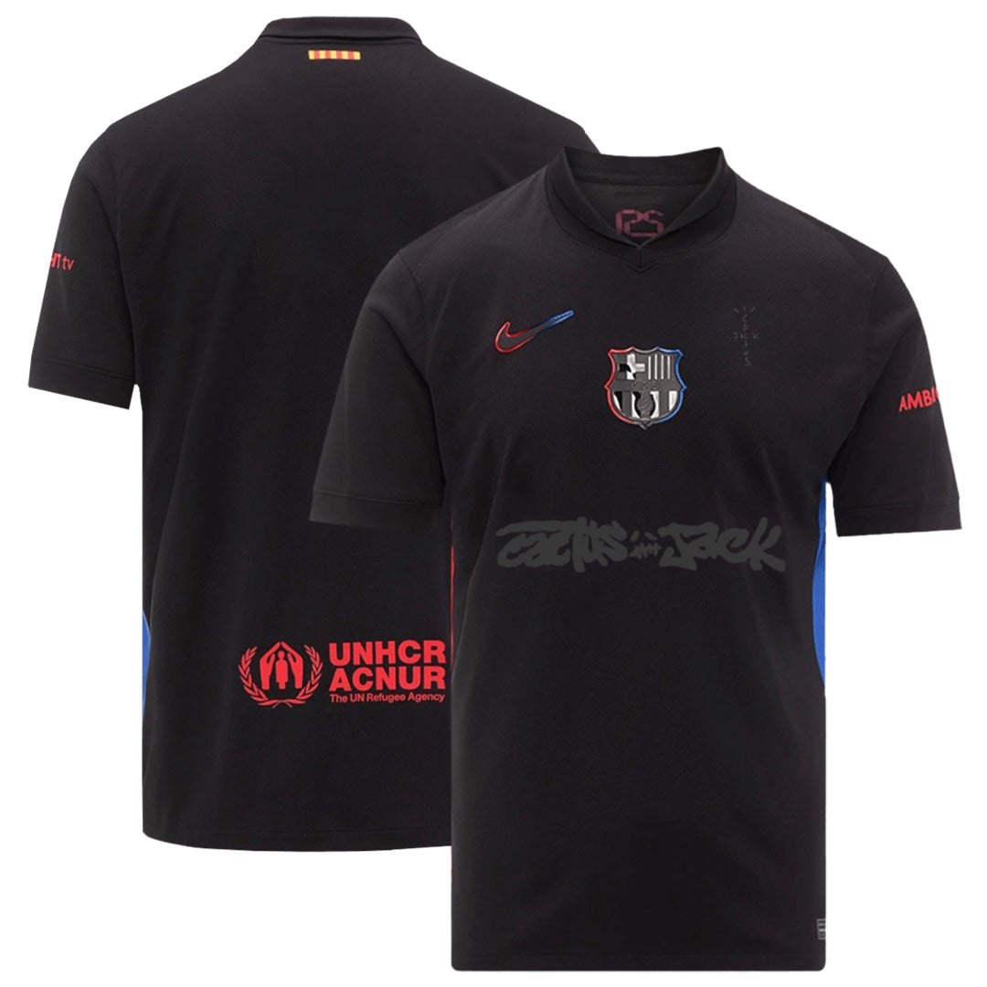 2024/25 Barcelona Special X Travis Scott Auswärts-Trikot