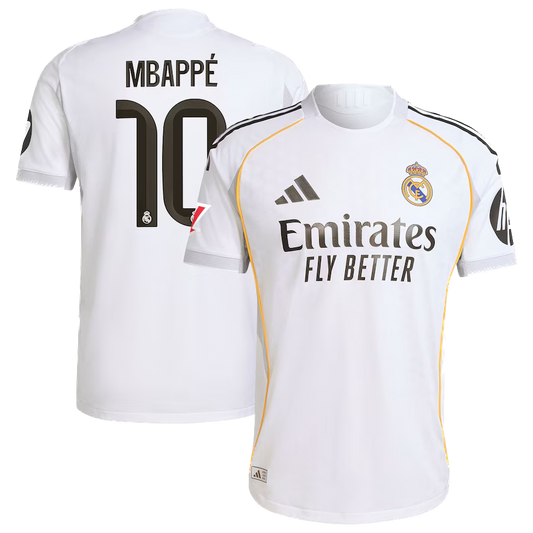 Real Madrid 2025/26 Mbappé 10 Heimspieltrikot