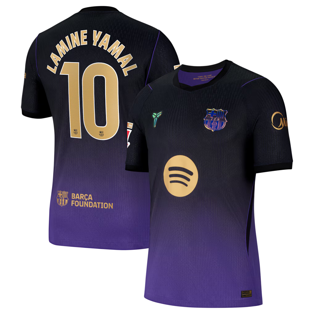 Barcelona 2026/27 Yamal 10 Auswärts Spielertrikot