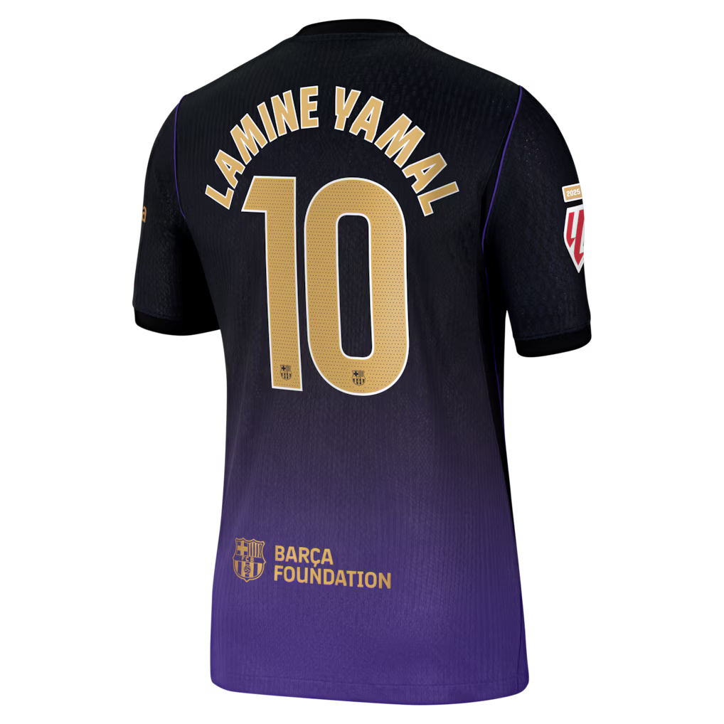 Barcelona 2026/27 Yamal 10 Auswärts Spielertrikot