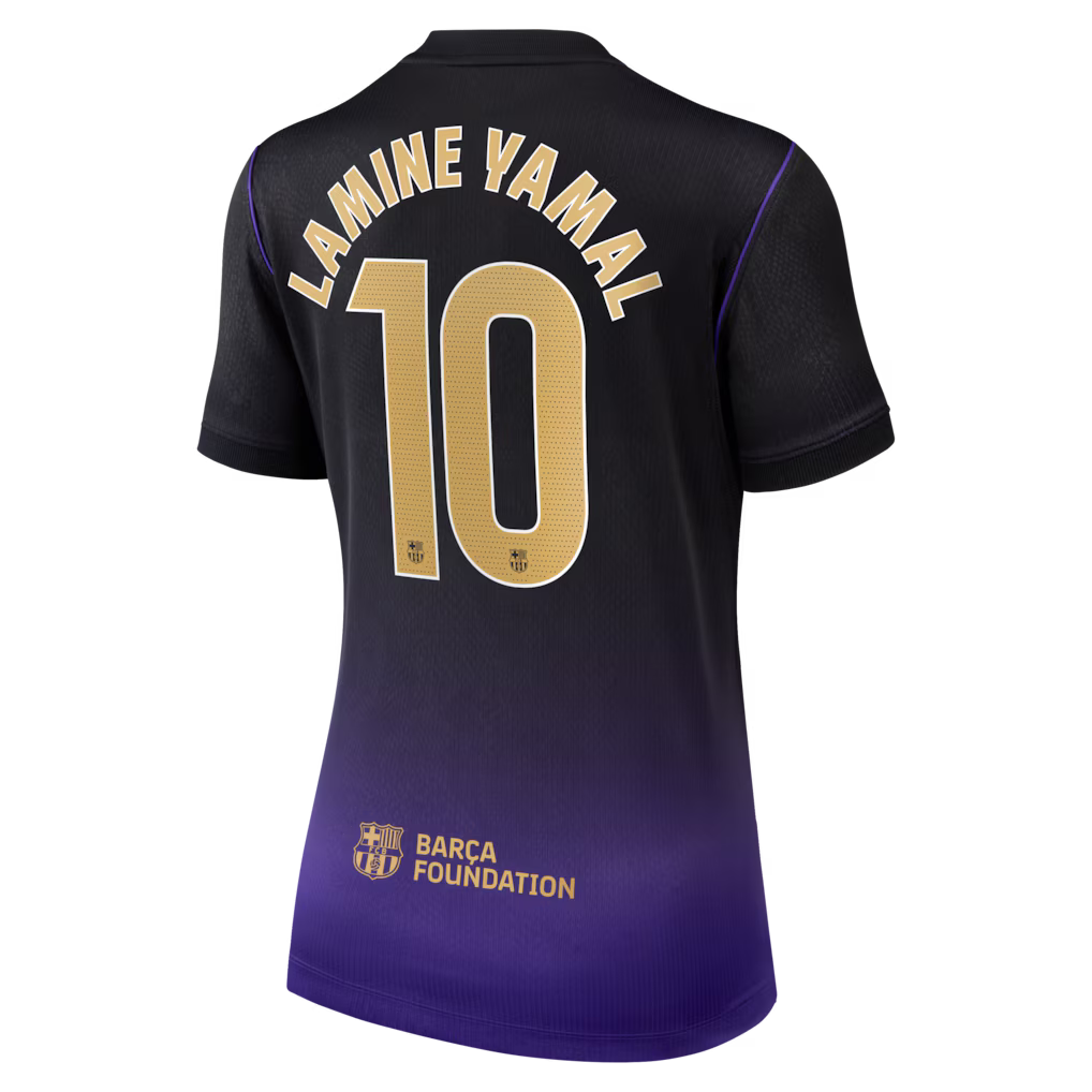 Barcelona 26/27 Yamal 10-uitshirt voor dames
