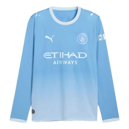 Manchester City 2026/27 Heim Langarmtrikot