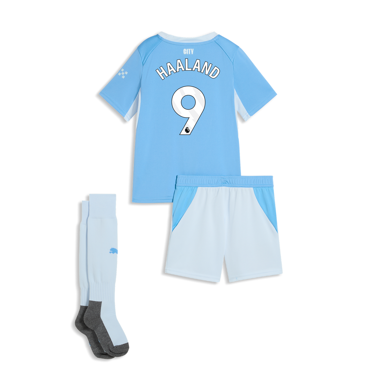 Man City 2026/27 Haaland 9-thuisshirt voor kinderen