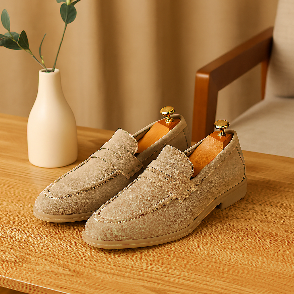 Vielseitige Business-Casual Slipper für Herren – Stilvolle und schlichte Slip-On Schuhe