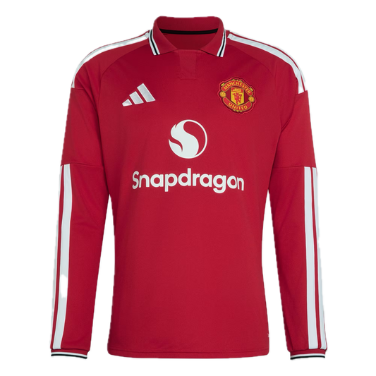 Manchester United 2026/27 Heimtrikot mit langen Ärmeln