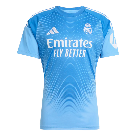 Real Madrid 2025/26 Torwart Blaues Trikot
