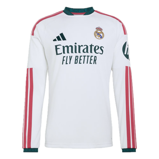 Real Madrid 2026/27 Heim Trikot mit langen Ärmeln