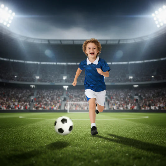 Frankreich Weltmeisterschaft Trikot 2026 Kinder Set Fußballset