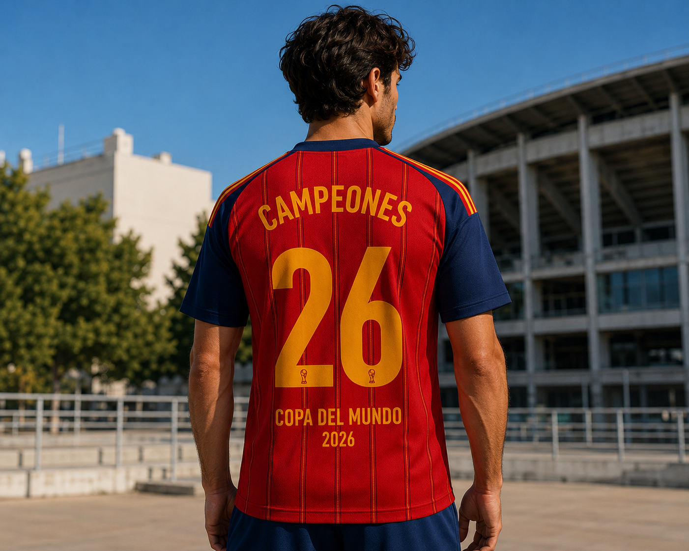 Camiseta España Campeón Mundial 2026