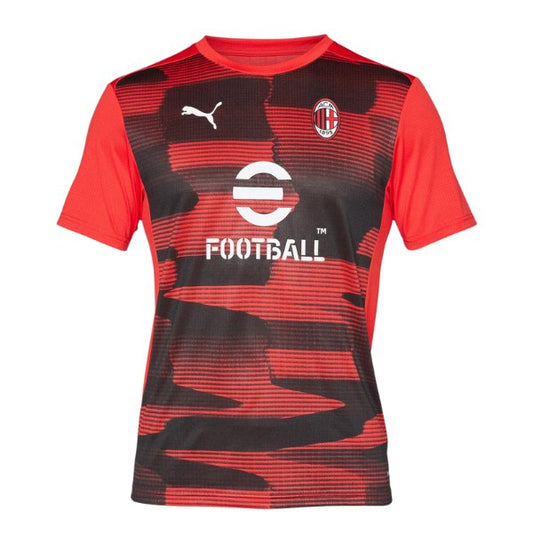 AC Milan Pre-Match Shirt Herren Rot-Schwarz 24 / 25