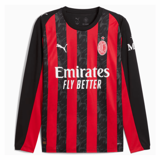 AC Milan Heimtrikot Herren Langarm 25 / 26
