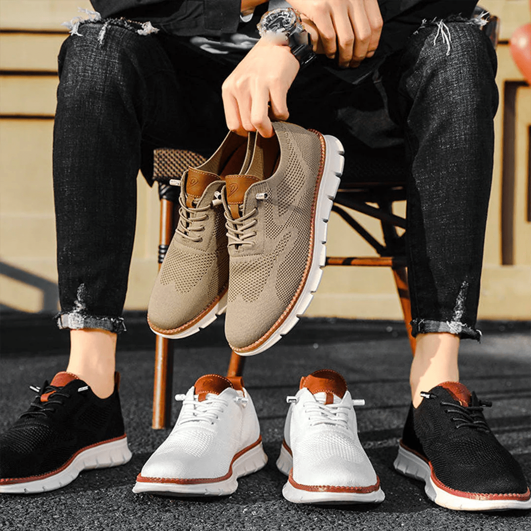 Leichte und atmungsaktive elegante Sneaker für Männer mit rutschfestem Design