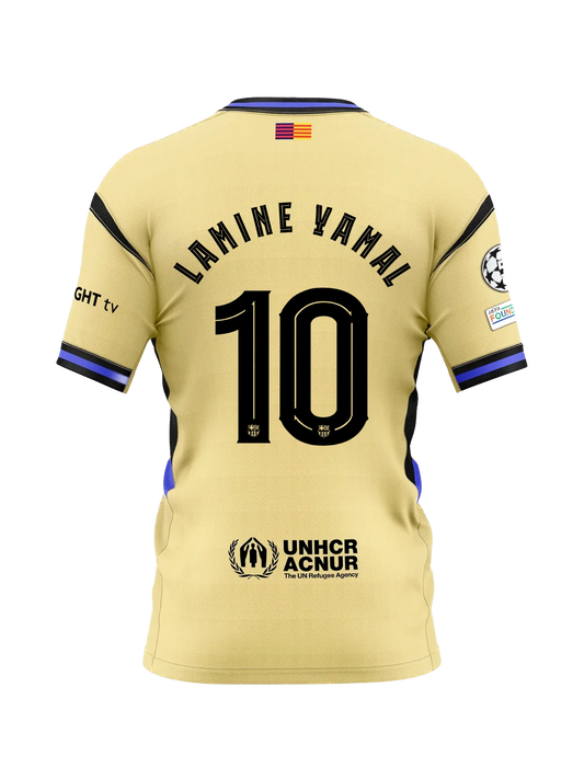 Barcelona 2025/26 LAMINE YAMAL 10 Auswärts-Trikot