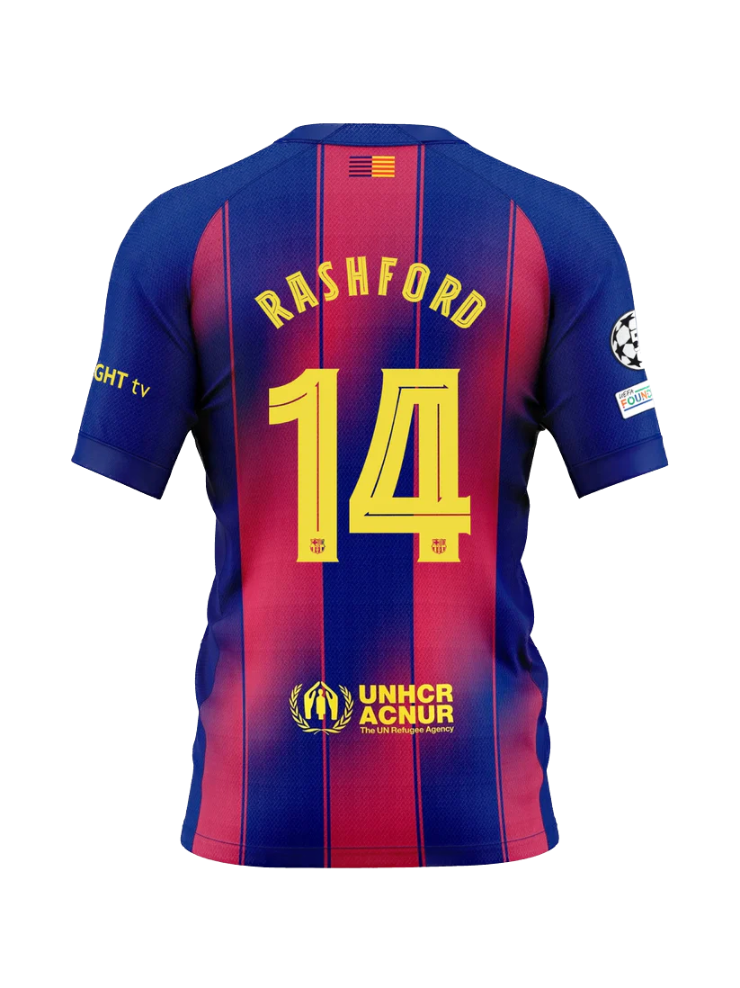 Barcelona RASHFORD 14 2025/26 Heimspieltrikot