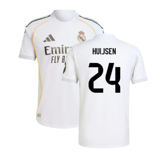 Real Madrid 2025/26 Huijsen 24 Heimtrikot