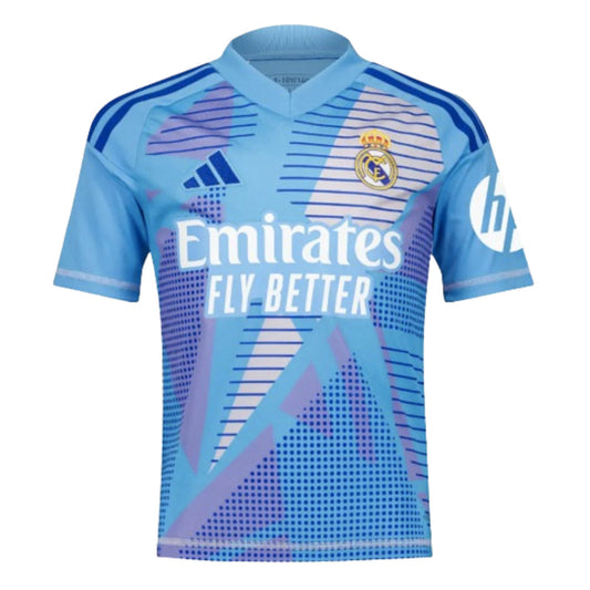 2024/25 Real Madrid Heimtorwarttrikot (Blau) - Kinder