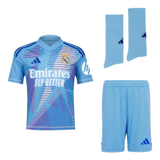 2024/25 Real Madrid Heim Torwart Jugendtrikot