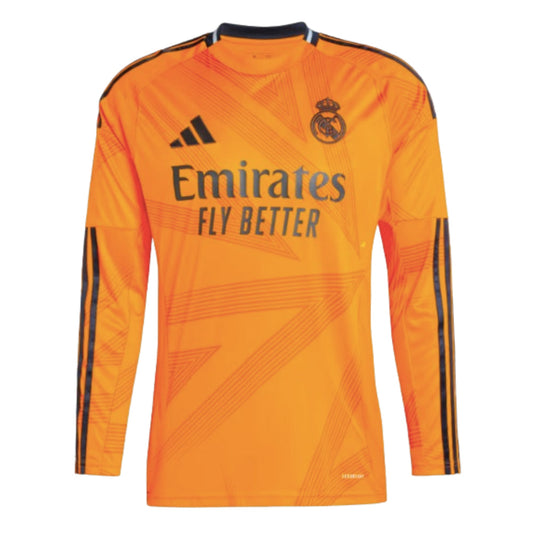 2024/25 Real Madrid Langarm Auswärts-Trikot