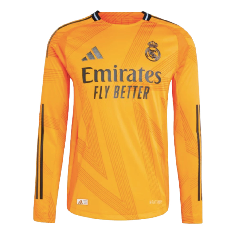 2024/25 Real Madrid Spieler Langarm Auswärtstrikot