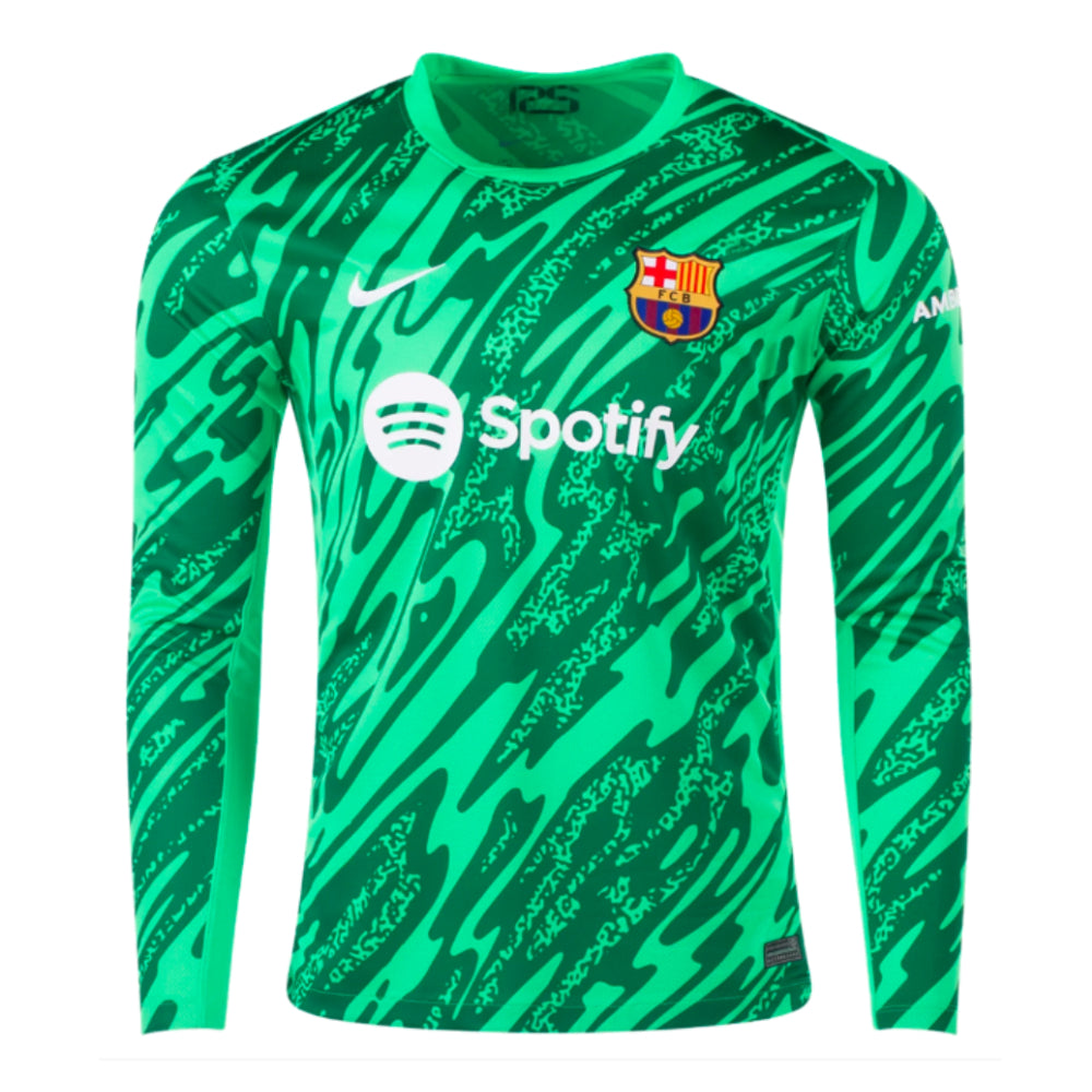 2024/25 Barcelona Heim Torwarttrikot (Grün)