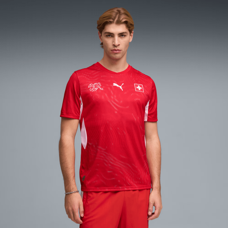 SFV SCHWEIZ AUTHENTISCHES Heimtrikot Herren WM 2026